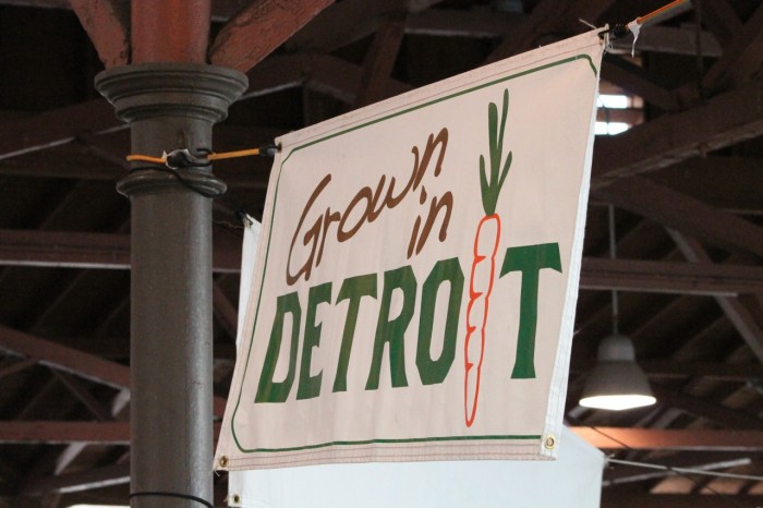 Detroit Farm Sign