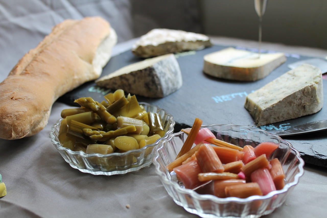 Pickles and cheese board phickle