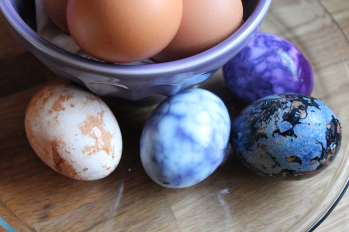 Be creative! Different shades of egg and different shades of brine will give you very different results!