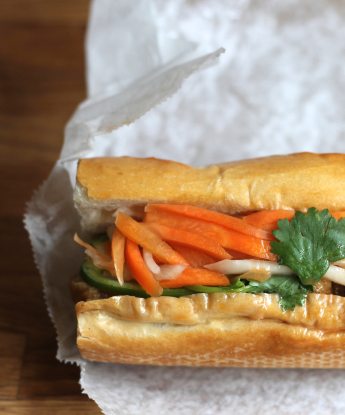 Banh Mi Sandwich pickles