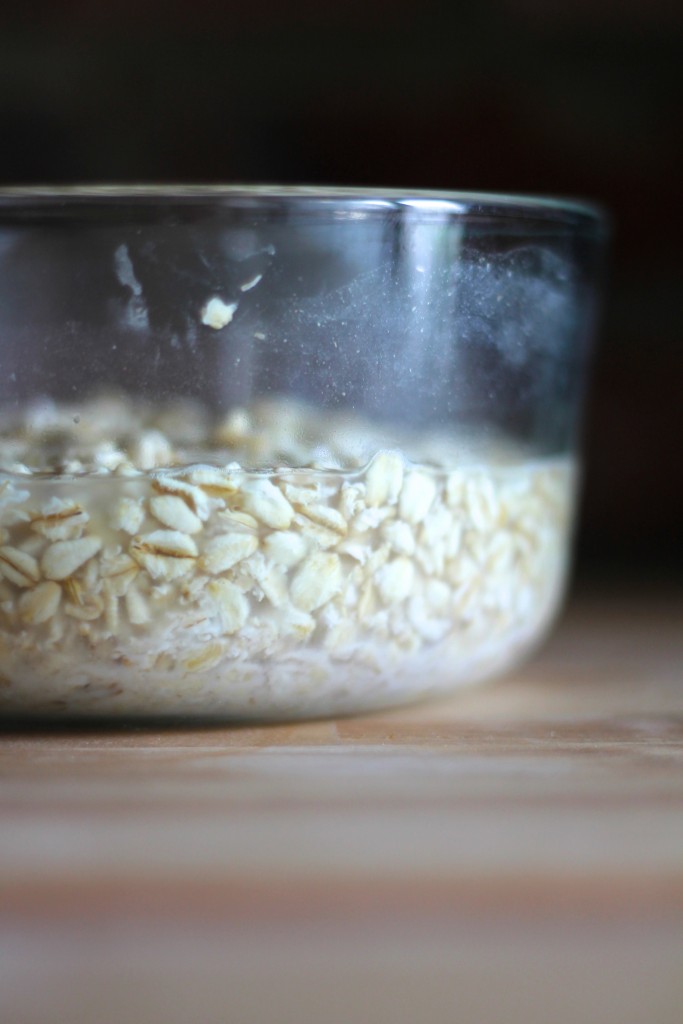 Soaking oats phytic acid removal