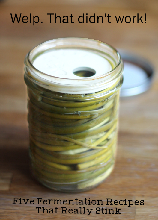 Fermented Garlic Scapes are gross