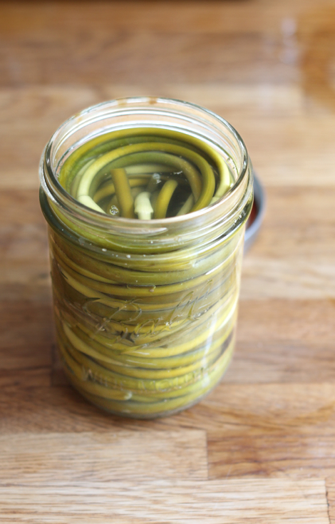 Garlic Scapes Fermented
