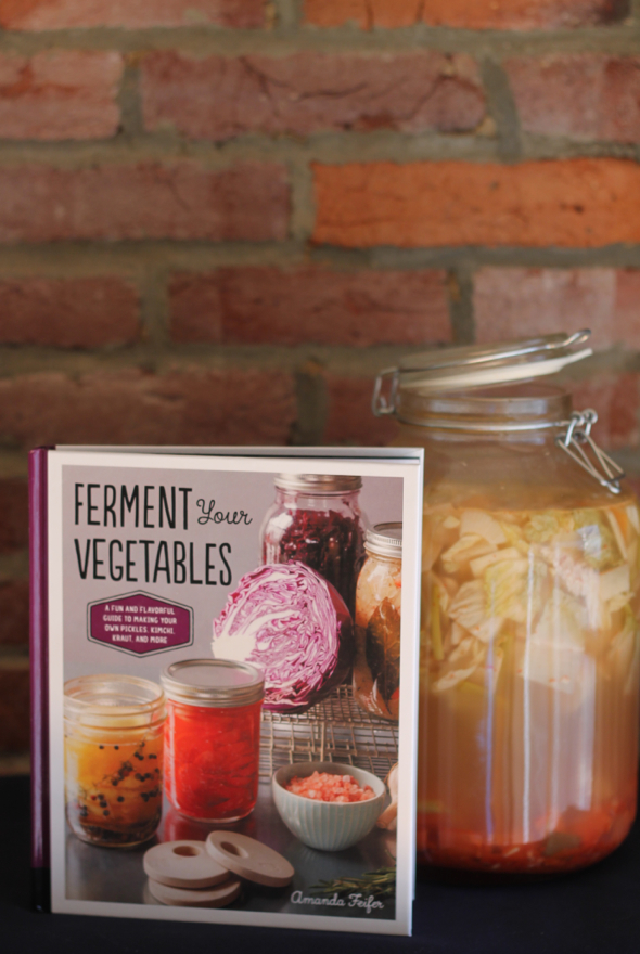 Fido Jar with Fermented vegetables makes a great gift!
