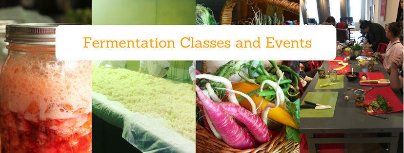 The author of Phickle and Ferment Your Vegetables teaches fermentation classes